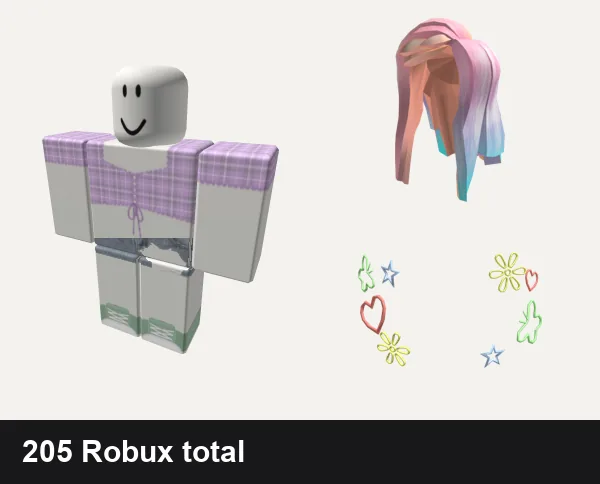 Aesthetic Roblox outfit ideas: Aesthetic purple blouse, christmas y2k cottage core green sage vintage, Long Pastel Hair, 80s Aesthetic Stickers