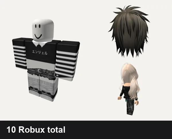Almost free Emo Roblox outfits: ✅ black y2k cross cyber tank da hood emo stripe, y2k graveyard outfit grey silver star vkei, Emo Boy Hair, Emo girl Avatar