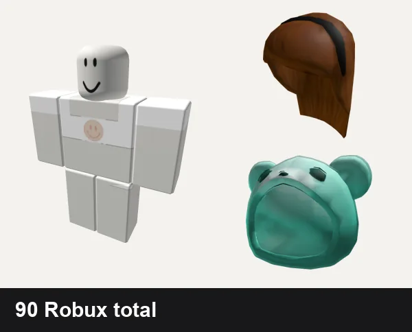 Preppy Roblox outfit ideas: white and pink smiley preppy top!, preppy white silk skirt boho, Cinnamon Hair, Preppy Teal Tie-dye Bear Hood