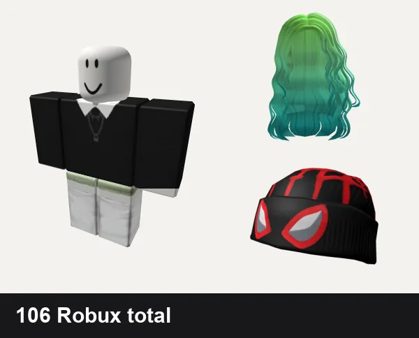 Y2K Roblox outfits under 200 Robux: y2k Black Aesthetic, 🌱 green y2k cottagecore kawaii vintage dress, Y2K Green/Blue Long Hair, Y2K Multiverse Boy Beanie