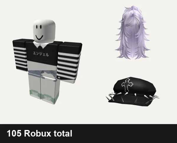 Y2K Roblox outfits under 200 Robux: ✅ black y2k cross cyber tank da hood emo stripe, christmas y2k cottage core green sage vintage, Y2K Messy Half Up Hair (Lavender), Y2K Spikey Beret